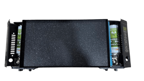 فرن الصينية عينين ٦٢/٢٨ سم مع صاج للشواء يعمل على...