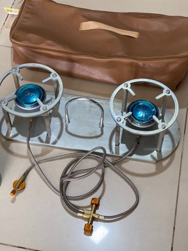 موقد رحلات عينين يعمل على دبات السنه مع مفتاح مزدو...