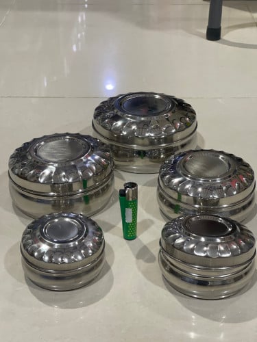 مطبقية تمر استيل هندي غطاء كبس