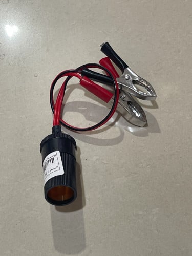 توصيلة وتحويلة من أصابع بطارية إلى مخرج ولاعة