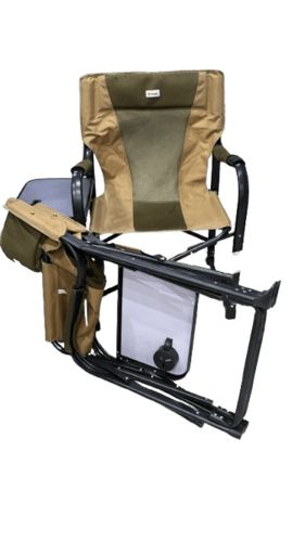 كرسي ألمنيوم قابل للصفط مع طاولة جانبية ٥.٥ كيلو