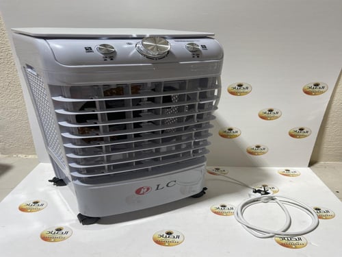 مكيف و مبرد هواء صحراوي بسعة ٦ لتر مع علبتين للتجم...