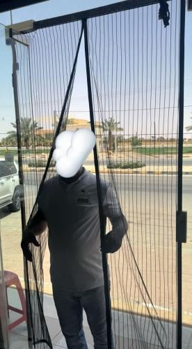 شبك و ستارة ابواب مع مغناطيس لمنع الحشرات من الدخو...