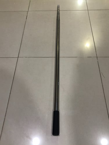 عصا سنارة استيل 5 متر وبعد الصفط 120 سم