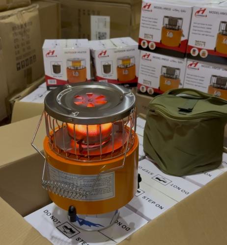 دفاية غاز تعمل على دبات السنة مع شنطة للحفظ