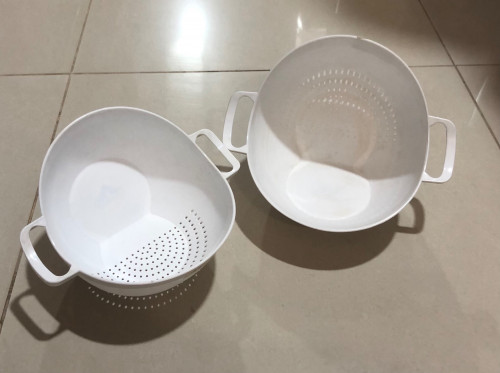 مصفاة وشخال رز بلاستيك