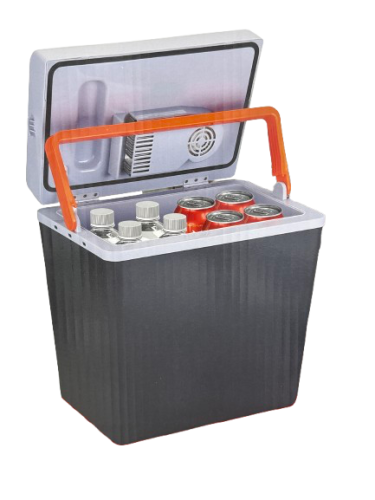 ثلاجة 20 لتر بدون كومبريسر تبريد عن طريق المراوح م...