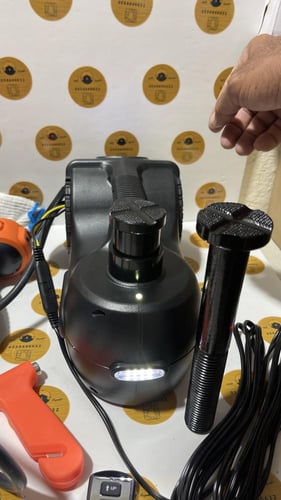 رافعة كهربائية على ولاعة السيارة ٥ طن مع منفاخ هوا...