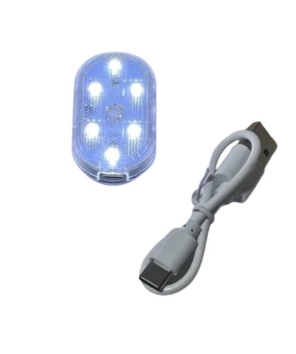 لمبة ليد تعمل باللمس وبدون تمديدات مع سلك شاحن ومغ...