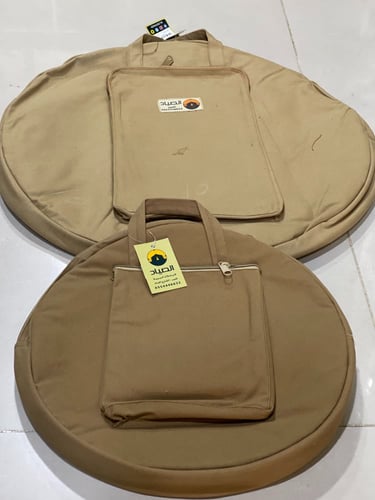 شنطة صحون قماش باكستاني مع فاصلين ومخباتين خارجية...