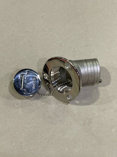 غطاء تعبئة خزان الشدود مع وصلة