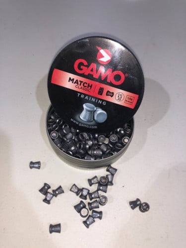 علبة رصاص و فشق 5.5 مل جامو