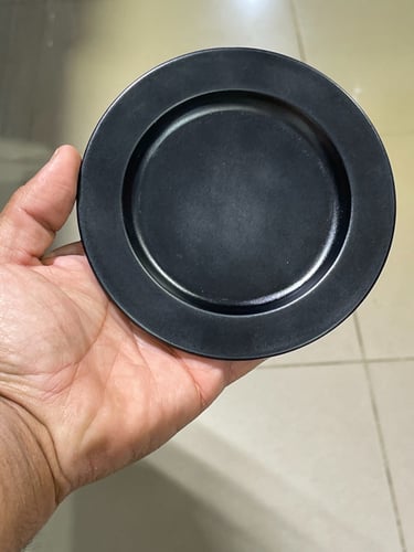 صحن الكنافة ألمنيوم وتيفال من أعلى