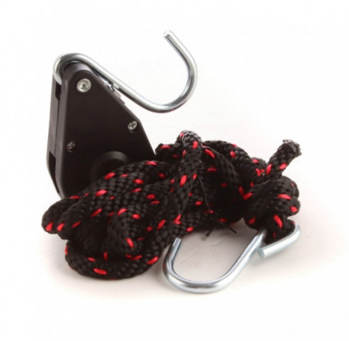 ونش يدوي طول 3 متر قفل لتحكم بالحبل وزن 130 كيلو م...