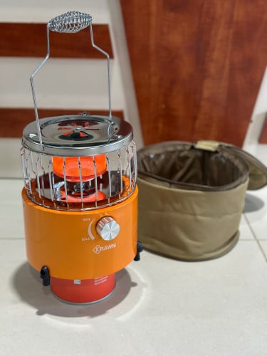 موقد ودفاية تعمل على الغاز و شنطة للحفظ