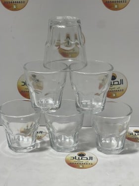 كاسات شاهي 6 حبات