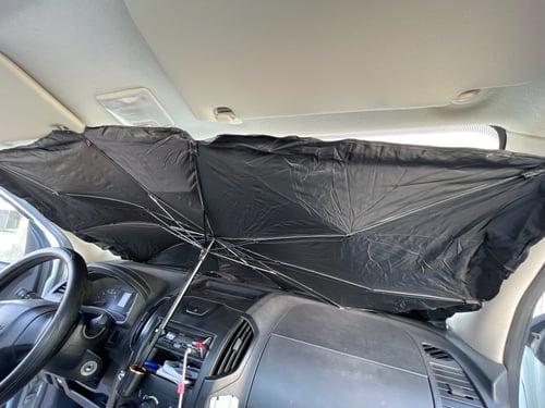 شماسة السيارة العجيبة قابلة للصفط مقاس 79 / 140 سم...