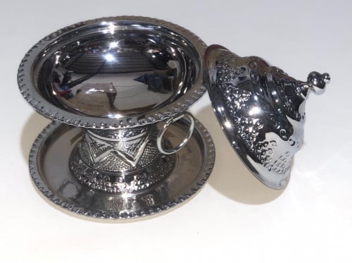 مطبق تمر المجلس نحاس بحلقتين