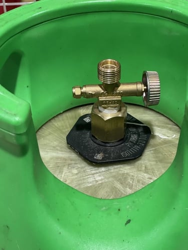 وصلات نحاسية وتحويلات دبات غاز فيبر قطرية