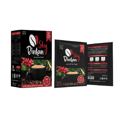 قهوة "بنتان سكاي" الفورية بالجنسنج عبوة