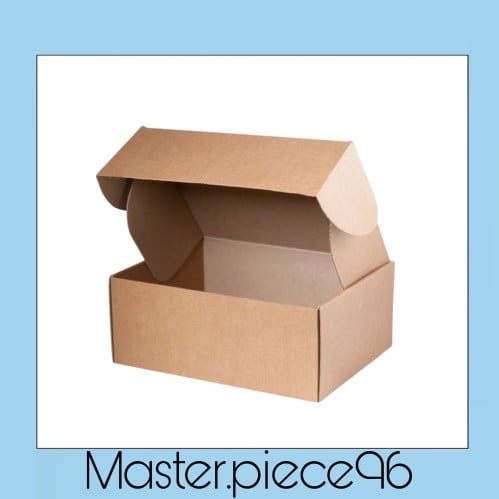 بوكس بني الحجم صغير تغليف خاص