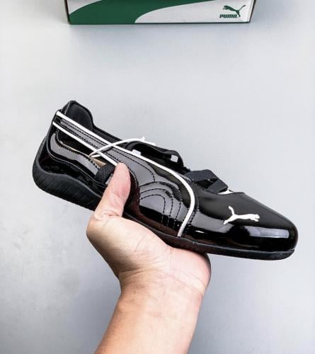 شوز فلات بوما اسود لامع (Puma Speedcat Ballet)