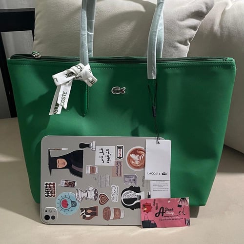 لاكوست ( اخضر ) لارج