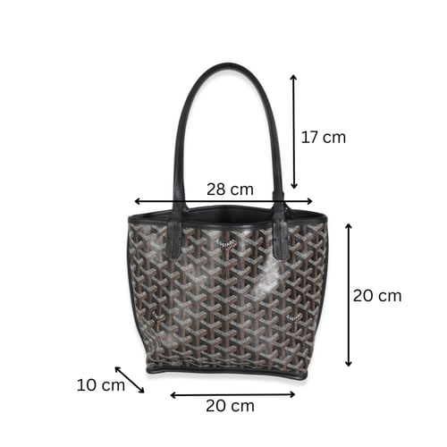 قويارد كحلي ( S ) Goyard Anjou Mini