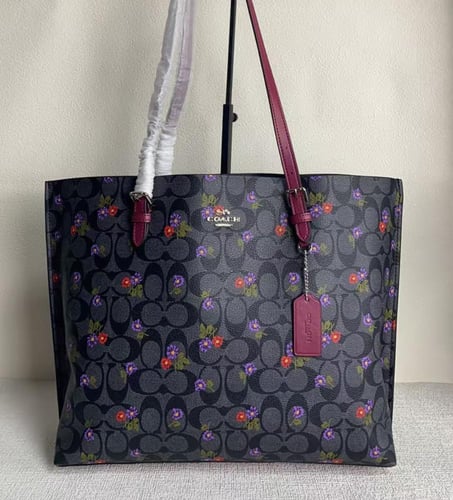 كوتش توت باق بلاك فلاور | حجم لارج