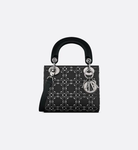 Mini Lady Dior ( اسود )