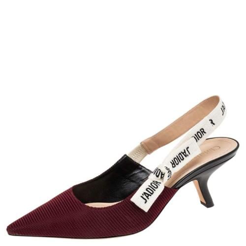 كعب ديور ( برغندي ) Dior shoes