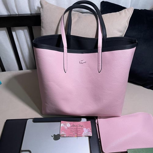 Lacoste لاكوست ( اسود + وردي )