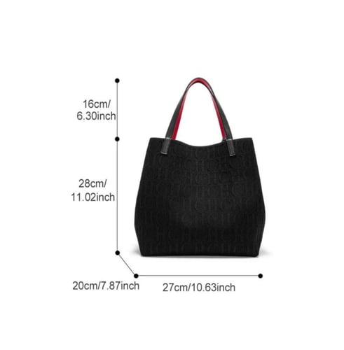 شنطة CH سي اتش ازرق بحري قماش