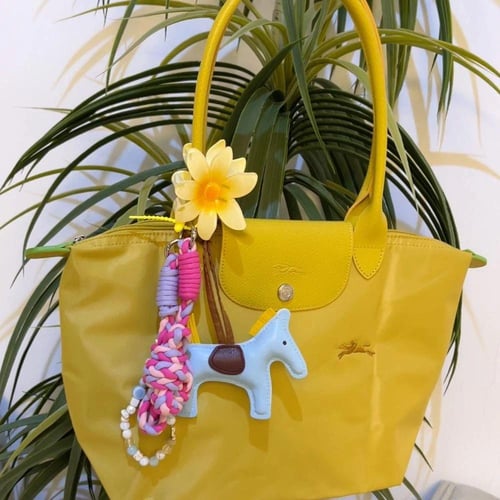 ( اصفر ) LONG CHAMP - لونق تشامب بني