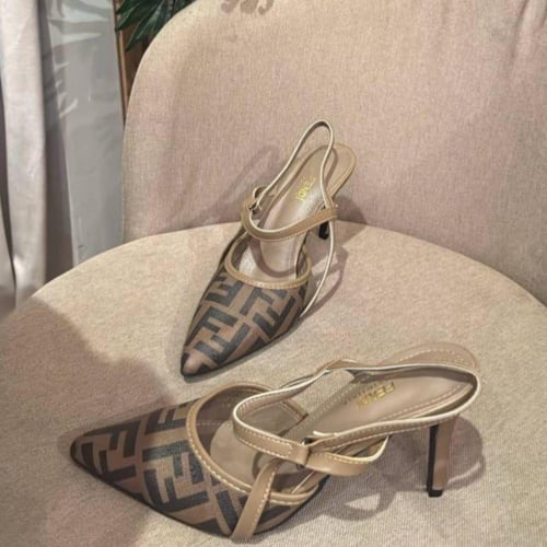 طقم فندي حقيبة + كعب بيج مع الملحقات /Fendi packag...