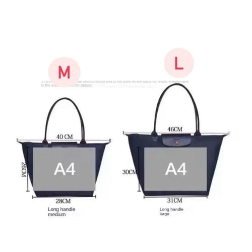 لونق تشامب جلد ( اسود )