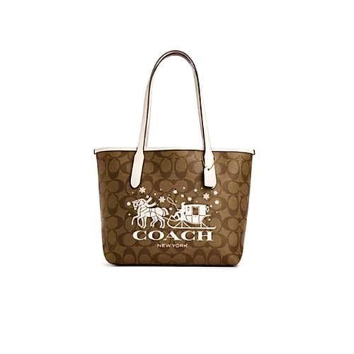 coach ( كوتش توتي بني ابيض )