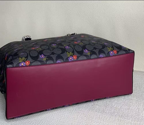 كوتش توت باق بلاك فلاور | حجم لارج