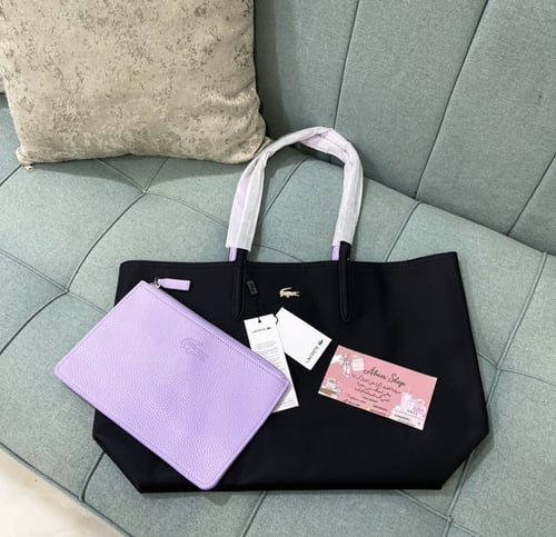 Lacoste لاكوست ( اسود + بنفسجي )