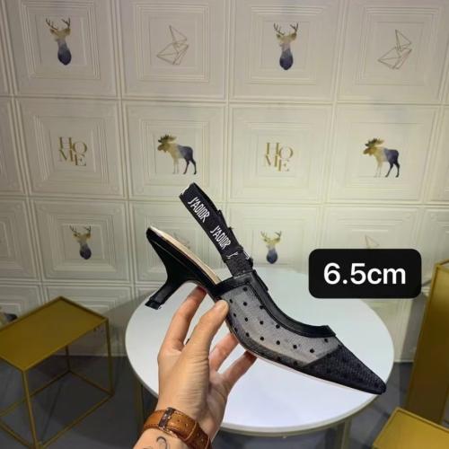 كعب ديور ( اسود منقط ) Dior shoes