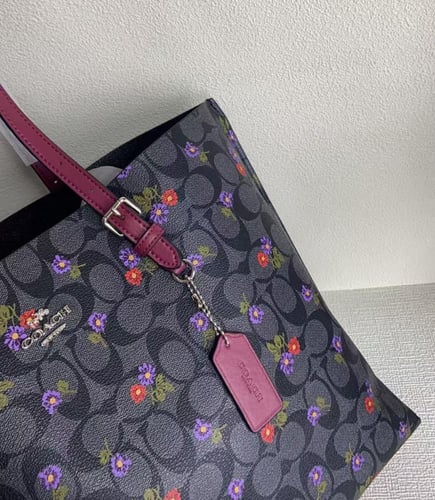 كوتش توت باق بلاك فلاور | حجم لارج