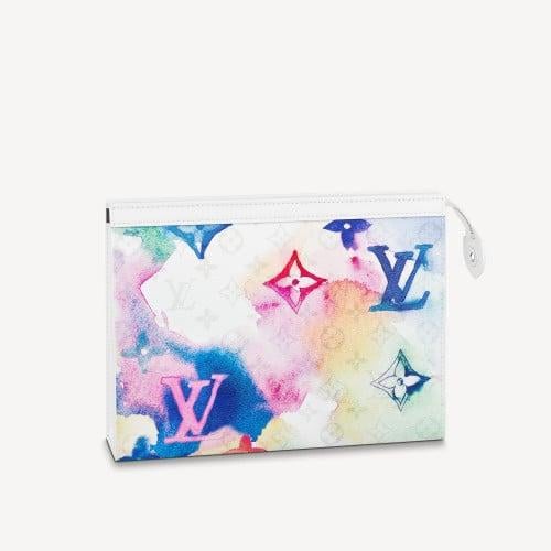باوتش LV لويس فيتون ( ابيض ملون )