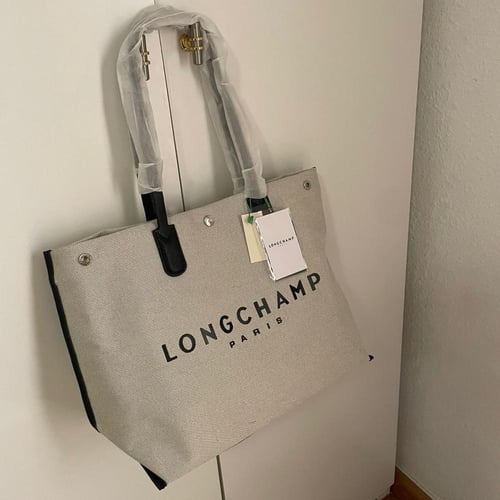 ( بيج ) لونق تشامب قماشيه - BEIGE