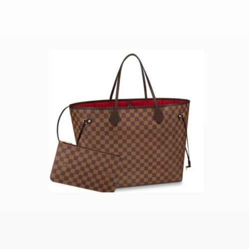 LV بني داكن + احمر