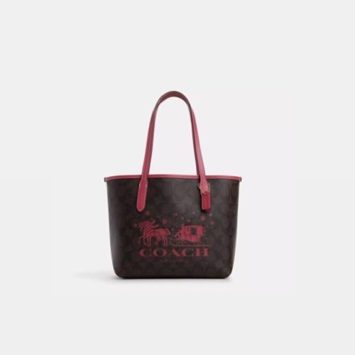 coach ( كوتش توتي ميني بني+ احمر )