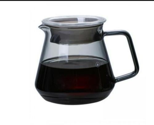 سيرفر زجاجي 300مل اسود