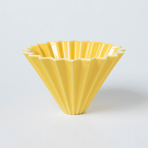 قمع ترشيح اورقامي 02 اصفر