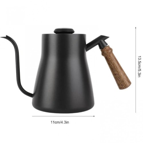 ابريق ترشيح بمقبض خشبي مزود بمقياس حراره 850مل