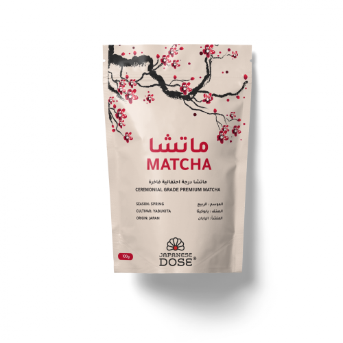 ماتشا جرعة يابانية درجة احتفالية فاخرة 100g