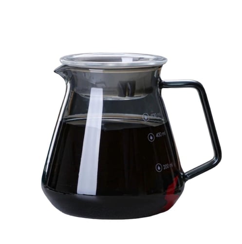 سيرفر زجاجي 600مل اسود